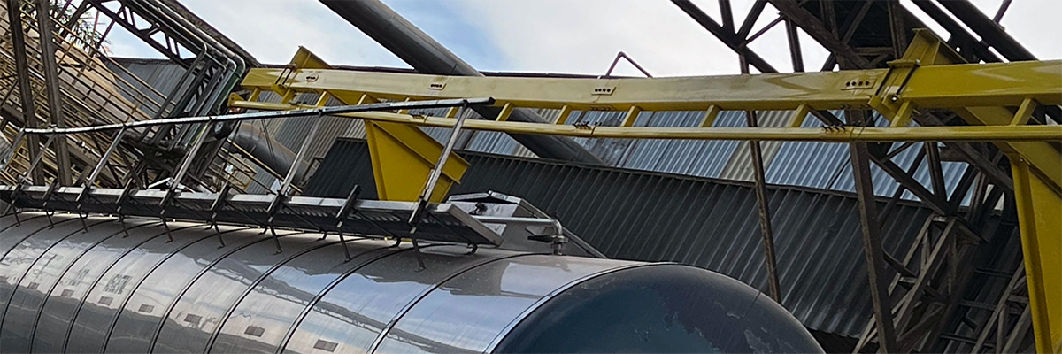 Projeto NR-35 customizado Anchor em planta industrial